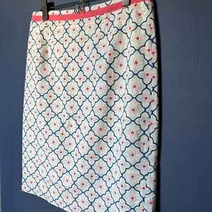 White Boden Pencil Skirt - size 8 - perfect for Spring!